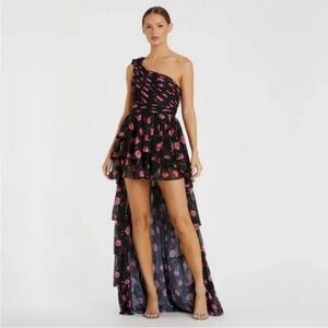 Mac Duggal Floral Dress